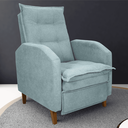 Ver imagem 1 de Poltrona Reclinável Utrecht Bouclé 72cm para Sala Quarto e Descanso
