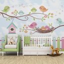 Ver imagem 4 de Papel de parede arca de noé infantil para quarto de bebê M² PP29