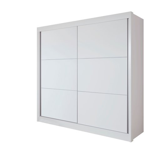 Guarda Roupa Casal MDF 2 Portas 6 Gavetas Hawai