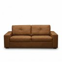 Ver imagem 5 de Sofá 3 Lugares Couro Bourbon Nobre 205cm Legitimo Natural Premium Adel Dekorien