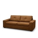 Ver imagem 4 de Sofá 3 Lugares Couro Bourbon Nobre 205cm Legitimo Natural Premium Adel Dekorien