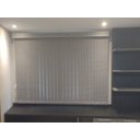 Ver imagem 3 de Persiana Vertical Cinza - 1,60m Larg X 1,10m Alt - Tecido Blackout - Persianet