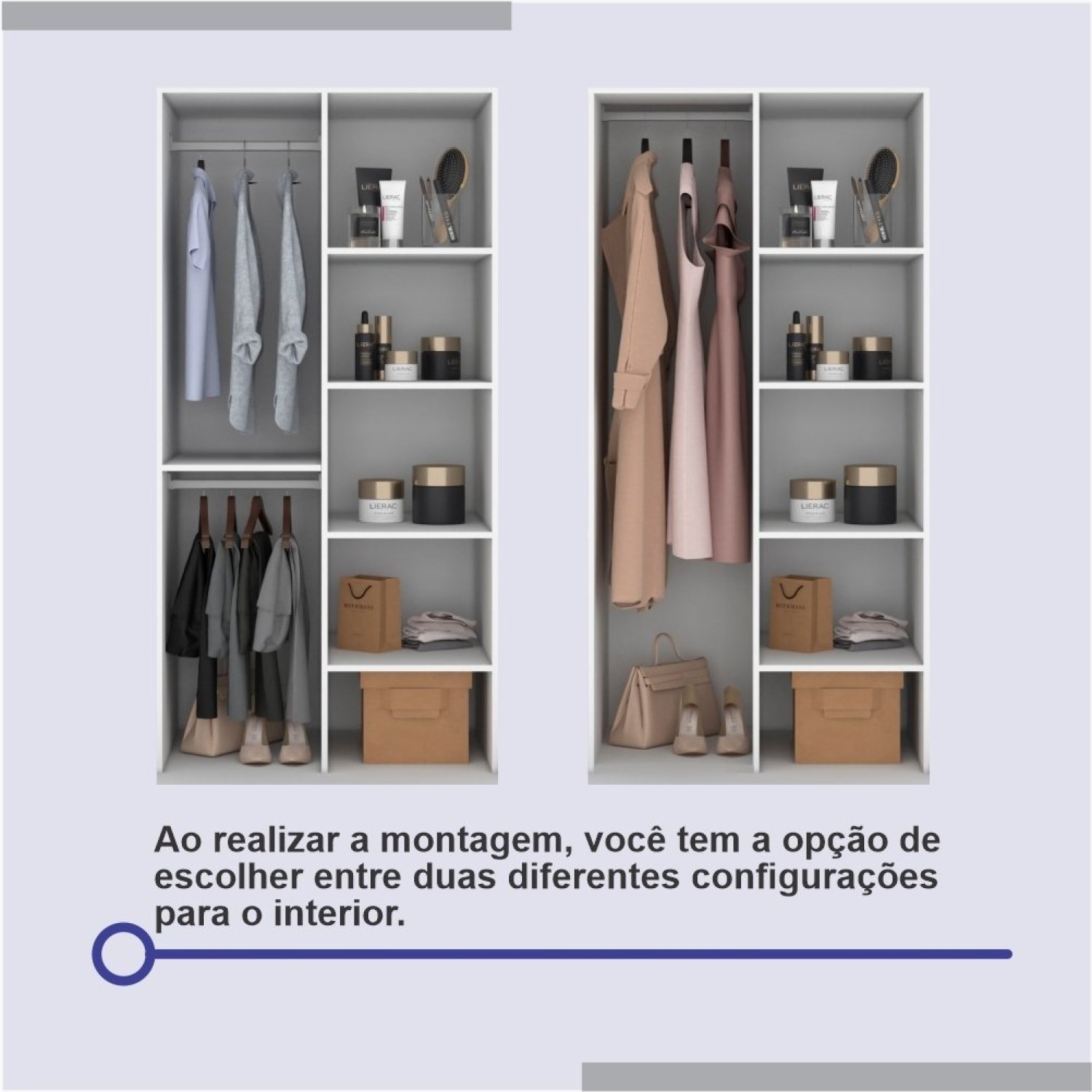 Guarda Roupa Casal 2 Portas 6 Gavetas 100% MDF Coliseu - 11