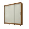 Guarda Roupa Roupeiro de Casal Lion 3 Portas de Correr e 3 Gavetas. - 3
