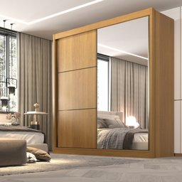 Guarda Roupa Casal 2 Portas 6 Gavetas 100% MDF Coliseu - 13