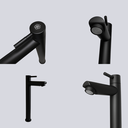 Ver imagem 7 de Kit Gabinete Banheiro Amadeirado Cuba Espelho Torneira Aço Preta Valvula Sifão Engate Completo