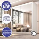 Ver imagem 6 de Guarda Roupa Casal MDF 2 Portas com Espelho 6 Gavetas California