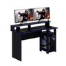 Mesa Gamer Preto-azul - 4