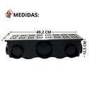 Ver mais imagens de Ralo Linear 15x50 Anti Escorpião Inox 304 Dubai 11 Saídas