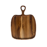 Tábua de Servir Orgânica com Cabo - Madeira de Teca 47x35x2cm - 1