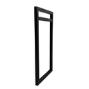 Ver imagem 3 de Suporte para Prateleira Industrial RETANGULO 36,5 x 18,5cm Preto (Metalon 15x15) - 2 Peças