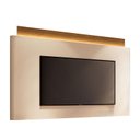 Ver imagem 4 de Rack Bancada Ária com Painel Suspenso Nobre Cinamomo Off White - Hb Móveis