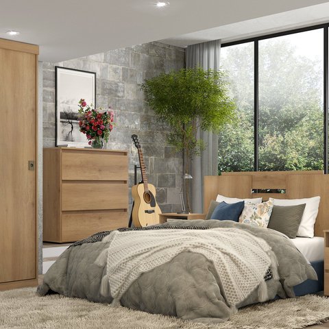 Cômoda 3 Gavetas 90cm x 92cm Condessa