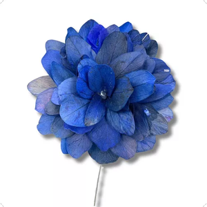 Flor de Folha no Galho Arame Dobrável Cores Variadas Decor