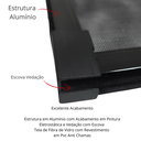 Ver imagem 7 de Tela contra Dengue Regulável p/ Janela Apartamento Preta