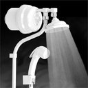 Ver imagem 2 de Ducha Clássica com Desviador Br Cardal 5.500w 110v Aq096/1 Branco, 5500 W, 127v