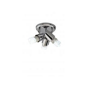 Spot New Short 3xe27 (não Inclusas) Acab Cromo Llum Bronzearte