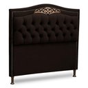 Ver imagem 1 de Cabeceira Estofada Box Casal Queen Size 160cm Corino Marrom