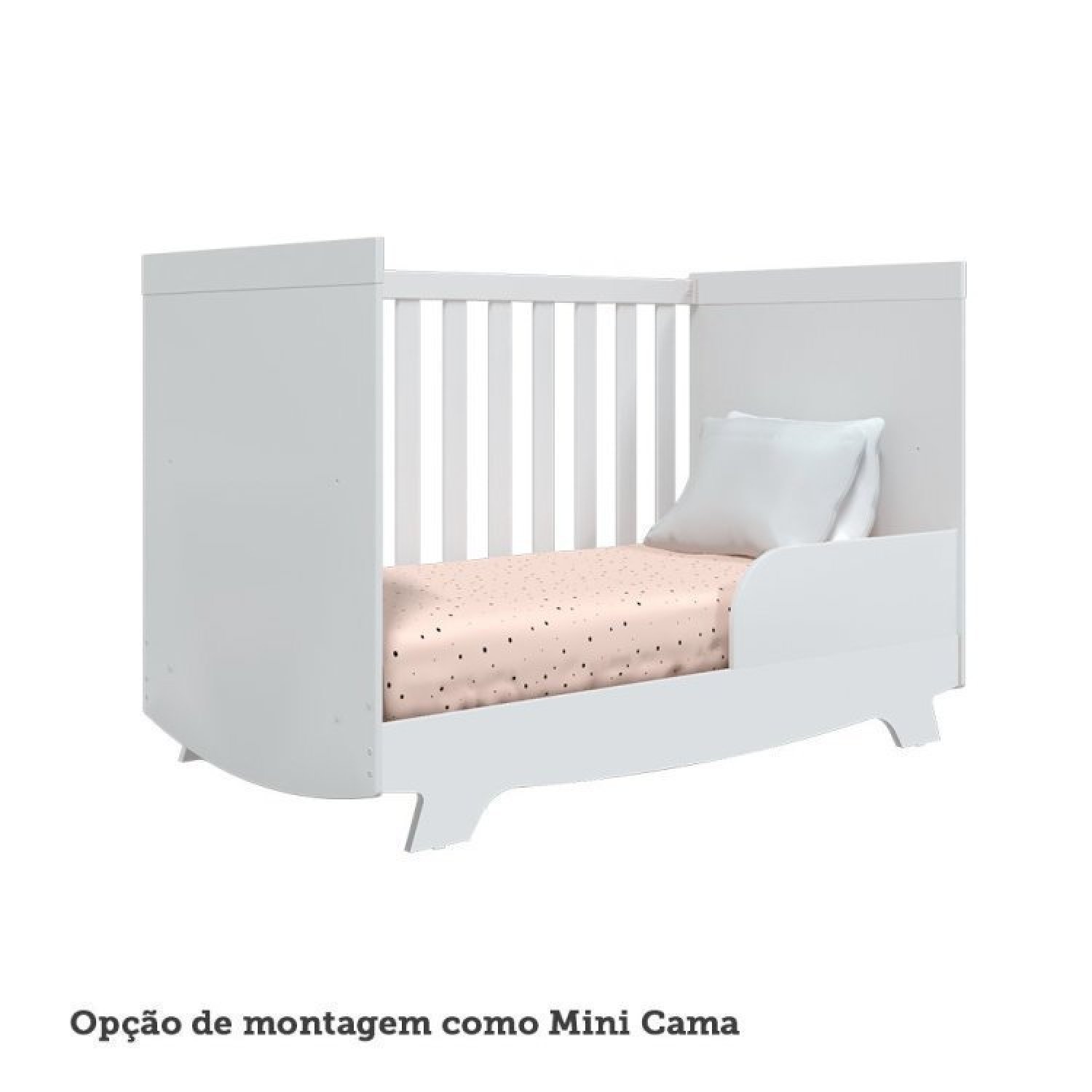 Quarto de Bebê Cômoda Guarda Roupa com Janelas Losango e Berço Americano Cocada - 15