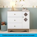 Ver imagem 7 de Quarto de Bebê Berço Americano e Cômoda com Janelas Losango Cocada