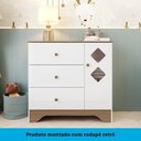 Ver mais imagens de Quarto de Bebê Berço Americano e Cômoda com Janelas Losango Cocada