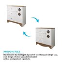 Ver imagem 5 de Quarto de Bebê Berço Americano e Cômoda com Janelas Losango Cocada