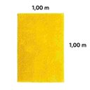 Ver imagem 4 de Tapete Para Sala Quarto Passadeira 100 X 100 Amarelo Canario