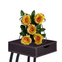 Ver imagem 7 de 15 Rosas Artificiais Creme Premium para Arranjos de Festa e Decoração Fina