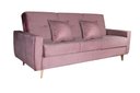 Ver imagem 2 de Sofá Cama Casal Premium 3 Lugares com Baú 2,08 Larg Pamela Matrix