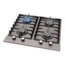 Ver imagem 1 de Cooktop a Gás Fischer Platinium Prime 4 Bocas Inox Preto Bivolt