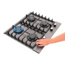 Ver imagem 4 de Cooktop a Gás Fischer Platinium Prime 4 Bocas Inox Preto Bivolt