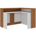 Ver imagem 6 de Balcão de Atendimento para Recepção em L Unik A02 Freijó Branco - Lyam Decor
