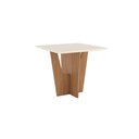 Ver imagem 2 de Mesa de Jantar 120x80cm Tampo MDF Canto Reto Vértice