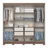 Guarda Roupas 8 Portas 4 Gavetas B51 - 3