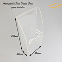 Ver imagem 2 de Suporte Porta Controle Remoto Ar TV Cristal com Dupla Face