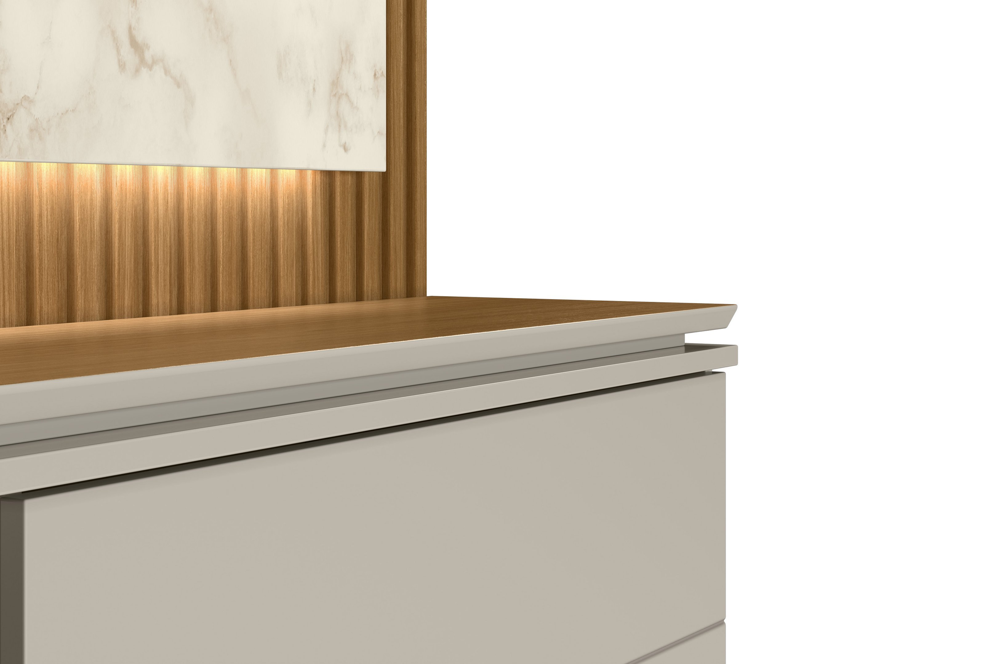 Home Guararapes para TV 75'' com Led Nature/Petra - Linea - 9