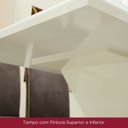 Ver imagem 5 de Mesa de Jantar 120x80cm Tampo Vidro/MDF Canto Reto Vértice