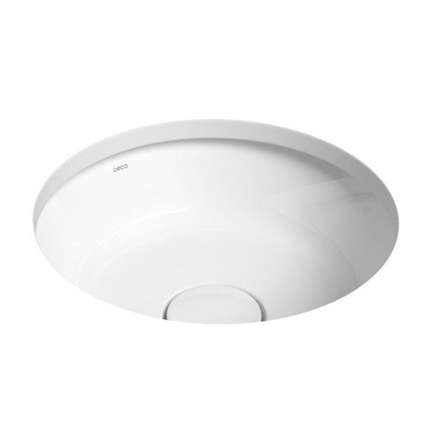 Cuba Redonda de Embutir 30cm Slim Branco Deca