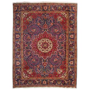 Tapete Tabriz 400P Artesanal 2,65x3,53 Persas / Artesanais