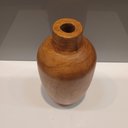 Ver imagem 2 de Vaso Decorativo Enfeite Casa Home&Co Madeira 23x12x12cm Natural