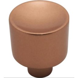 Conjunto de 3 Puxadores 194 Yuma Ponto Cobre para Móveis Armários e Gavetas - 3