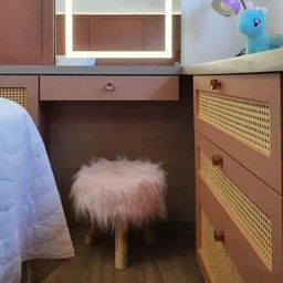 Conjunto de 3 Puxadores 194 Yuma Ponto Cobre para Móveis Armários e Gavetas - 2