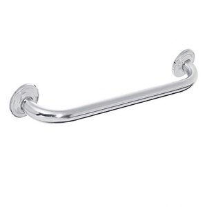 Alça de Apoio Banheiro Barra Inox 40cm Cadeirante Idoso Deficiente Acessibilidade