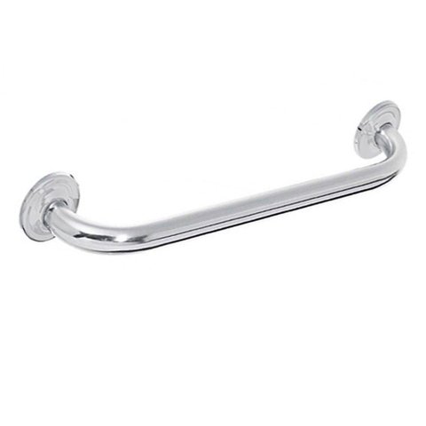 Alça de Apoio Banheiro Barra Inox 40cm Cadeirante Idoso Deficiente Acessibilidade