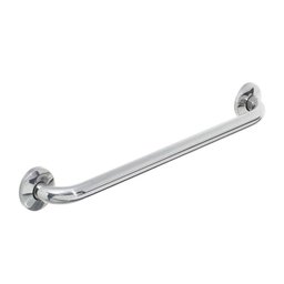 Alça de Apoio Banheiro Barra Inox 40cm Cadeirante Idoso Deficiente Acessibilidade - 3
