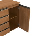 Ver imagem 5 de Balcão para Cozinha 1 Porta 4 Gavetas 120cm Linha Liga Modulado