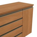 Ver imagem 6 de Balcão para Cozinha 1 Porta 4 Gavetas 120cm Linha Liga Modulado