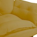 Ver imagem 5 de Kit 2 Poltronas Decorativa Sala e Quarto Opala Suede Herrero:amarelo