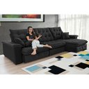 Ver imagem 4 de Sofá Coliseu Super Pillow 3,70m Preto