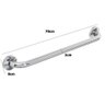 Alça Barra de Apoio 70cm Inox Idoso Apoio Kit 9 Unidades Cadeirante Deficiente Box Banheiro - 2